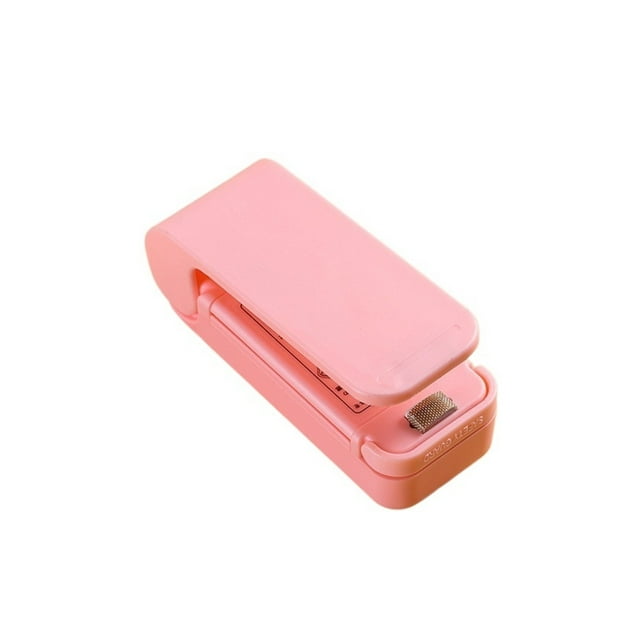 6pcs Mini Heat Bag Packaging Sealer Portable Plastic Bag Clip Sealing Machine Food Storage Sealer Snack Sealer Kitchen Helper ,Easy to Use