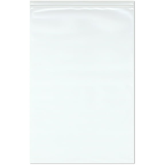Plymor 16" x 24" (Pack of 100), 4 Mil Heavy Duty Zipper Reclosable Plastic Bags