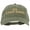 Olive, variant on Wording US Coast Guard Embroidered Washed Buckle Cap - Khaki OSFM