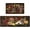 Food, variant on Farmhouse Kitchen Rugs Set 2 Piece Cushioned Anti Fatigue Kitchen Mat Artistic, Rustic Kitchen Rugs and Mats No Skid Washable for Home, Waterproof Floor Comfort Mat , 17" x 47" + 17" x 30"