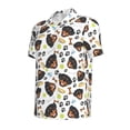 thumbnail image 4 of Wukai Rottweiler Men’s Polo Shirts,Quick-Dry Athletic Shirt,Classic Fit Shirts-Medium, 4 of 8