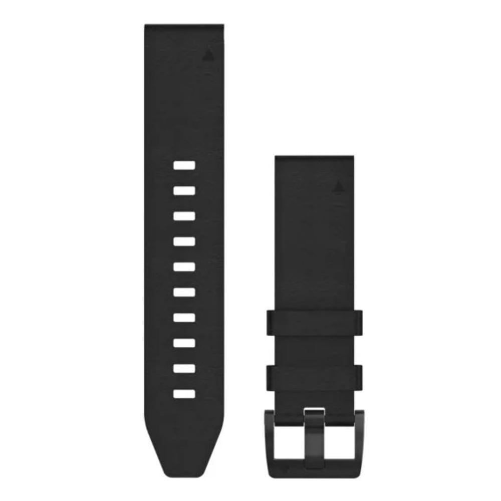 Garmin QuickFit® 22 Watch Band Black Leather