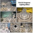 thumbnail image 3 of Crystal Diamond Table Lamp,Usb Rechargeable Touch Control Bedside Lamps,3 Ing Colors/, 3 of 5