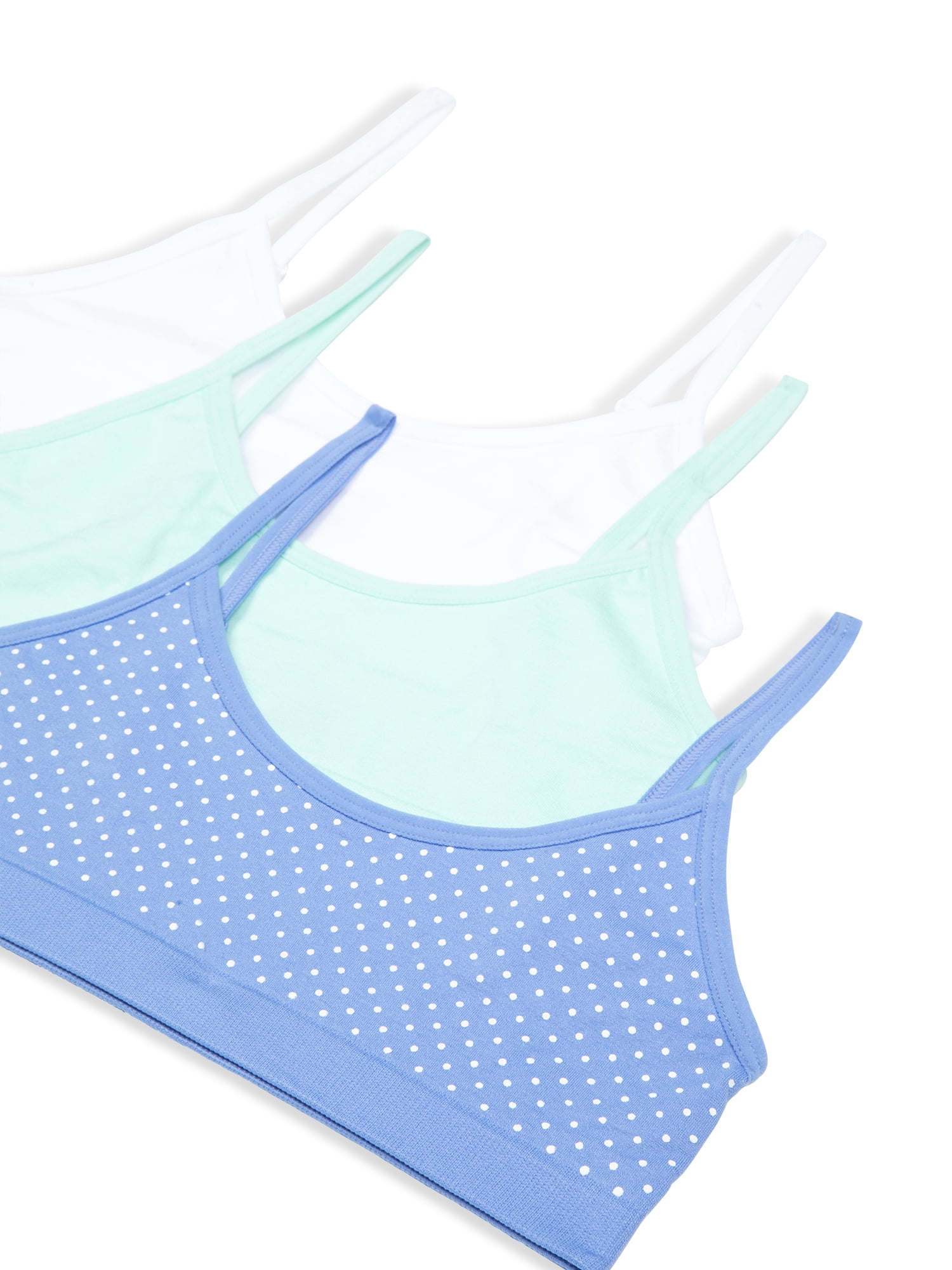 Maidenform Sweet Nothings Girls Pull-Over Scoop Neck Seamless Bra, 3-Pack, Sizes (S-XXL)