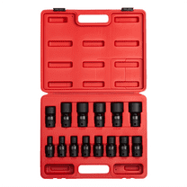 Sunex 2644 14pc 1/2" Drive SAE Fractional Universal Impact Socket Set