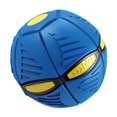 thumbnail image 1 of Nueva pelota de disco para perros, juguetes interactivos para perros con forma de platillo volador, pelota emergente para perros, juguetes para mascotas de forma variable (azul), 1 of 5