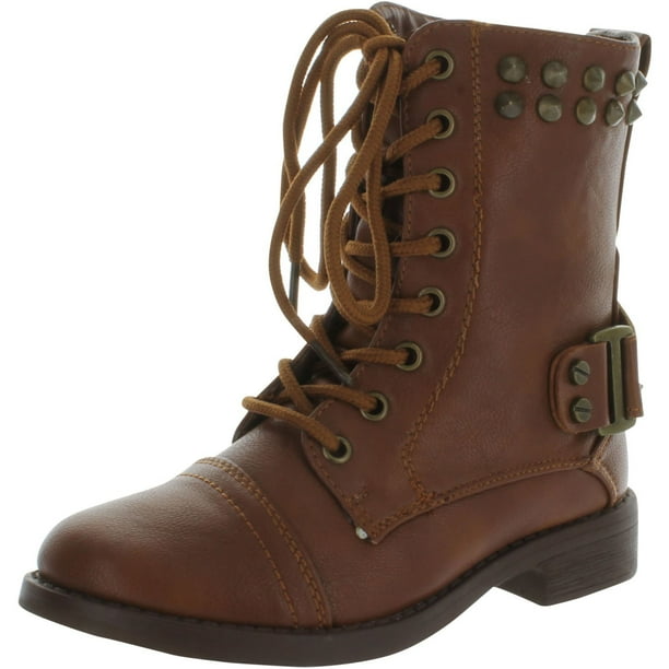andrea studded combat boot