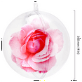 thumbnail image 2 of 40 Pack 3.94 Inch/100mm Clear Plastic Fillable Ornament Ball, DIY Craft Decoration Balls, Mold Shells, 2 of 7