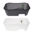 thumbnail image 1 of Caja de Reptiles 2 Piezas Sunnimix Calentamiento Alimentación Color Negro Blanco, 1 of 8