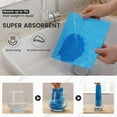 thumbnail image 3 of decorUhome Swedish Dishcloths for Kitchen 10 Pack Washable Dish Cloths Reusable Absorbent Cellulose Sponge Cloths, Blue, 3 of 8