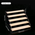thumbnail image 3 of Acrylic & Wood Multipurpose Storage Rack, 5-Tier Spice Rack Organizer, White, 30cm x 30cm, 600g, Kitchen & Cosmetics, 3 of 7