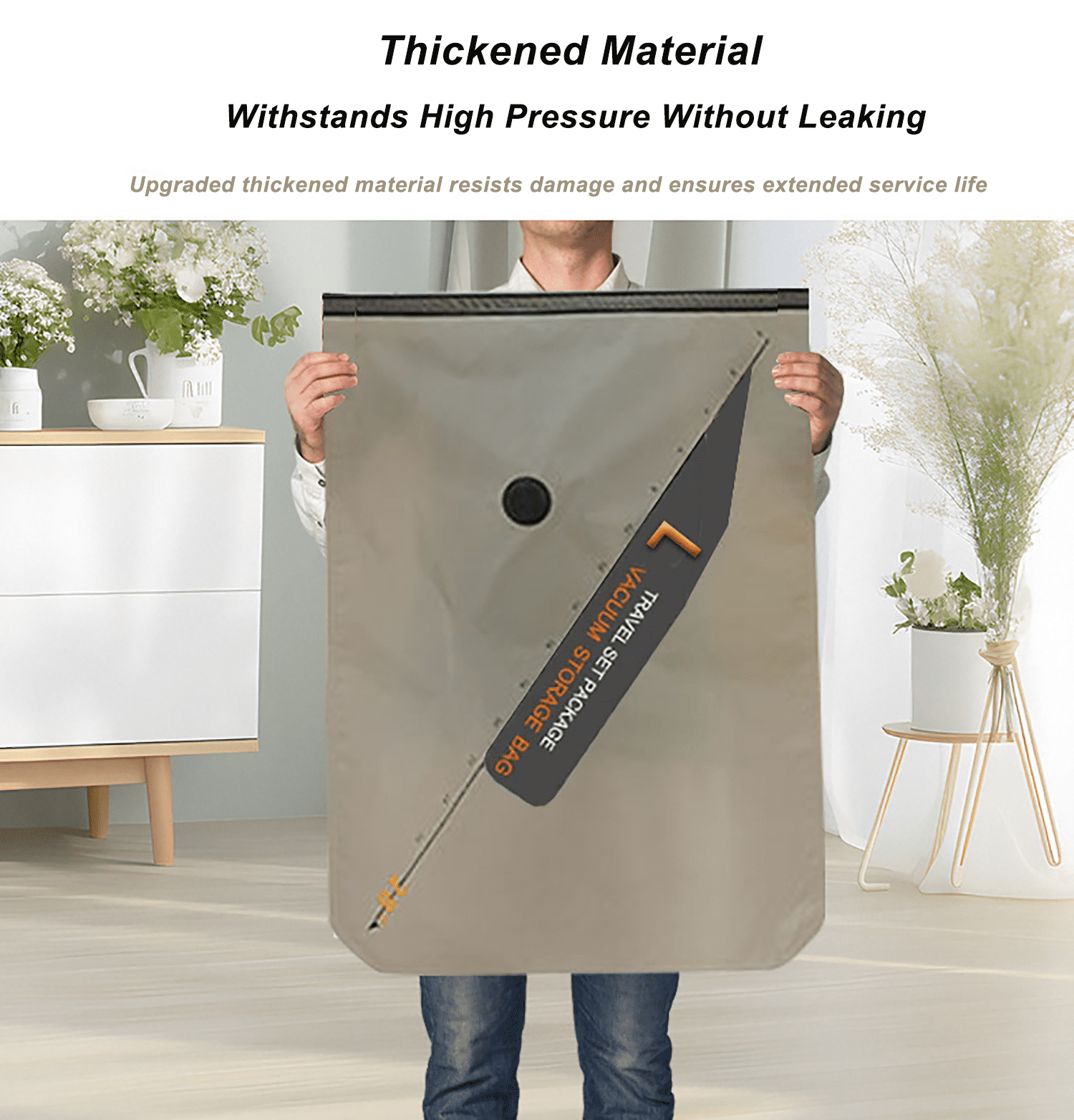 ZDSSY Portable Vacuum Bags for Travel with Rechargeable air Pump, Gray, 20 Pack