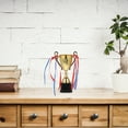 thumbnail image 2 of Sports Match Metal Trophy Competitive Metal Trophy School Tournament Honor Trophy, 2 of 9