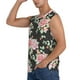 thumbnail image 3 of Fotbe Rose Flowers Men's Camiseta sin Mangas Estampada para Hombres, Playera Casual para Gimnasio, Entrenamiento, Playa-Large, 3 of 7