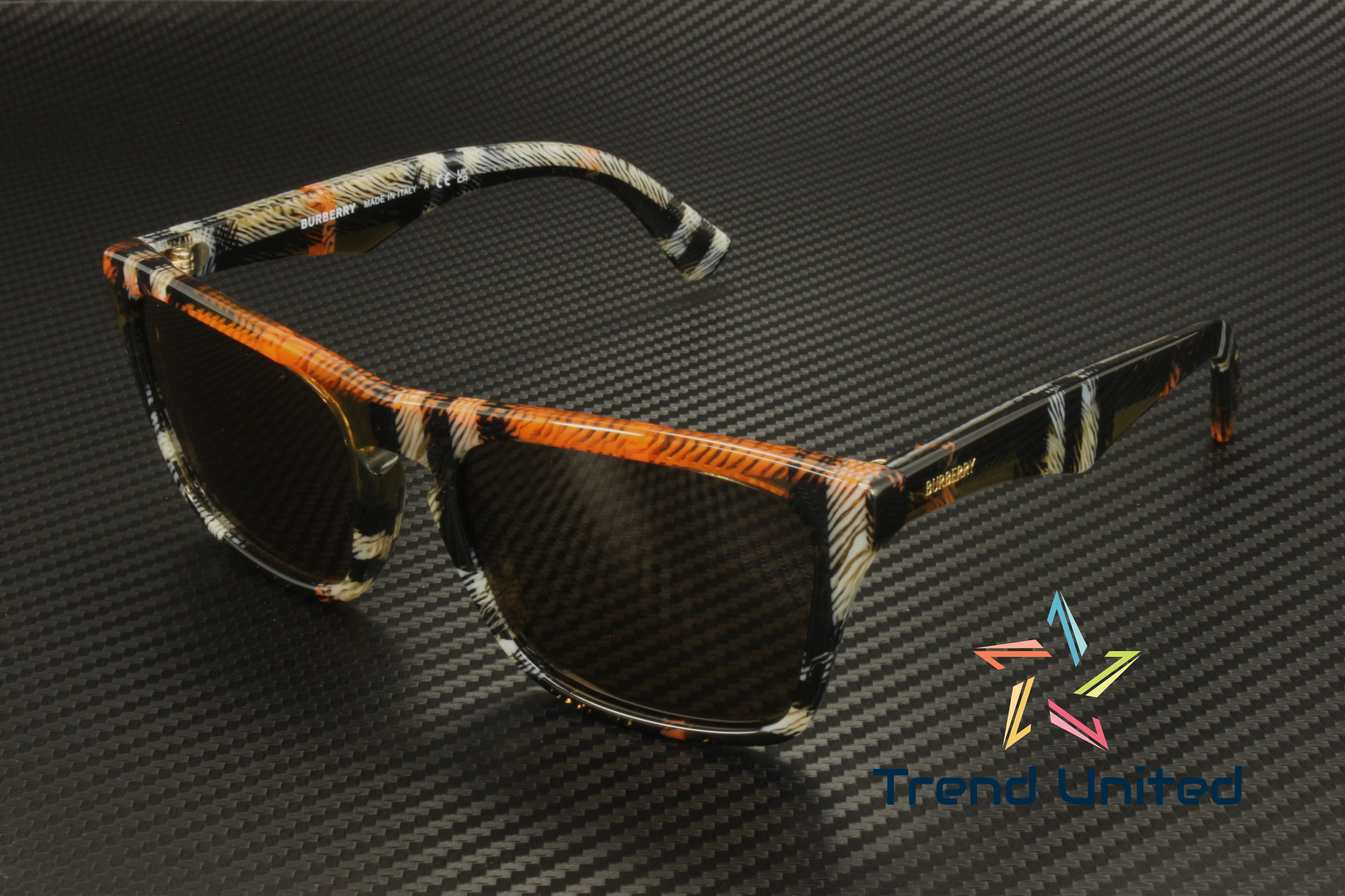 Burberry BE 4348 Plastic Mens Square Sunglasses 52mm - Walmart.com