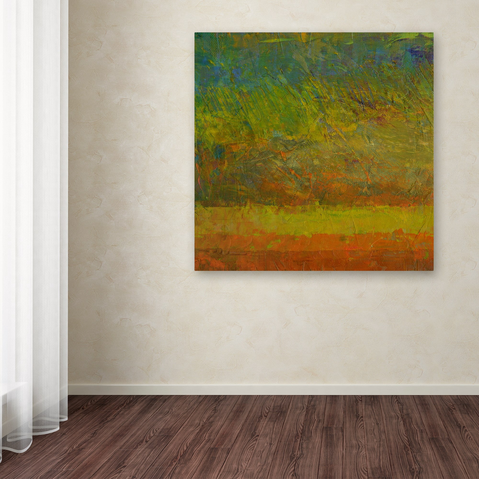 Trademark Fine Art "Golden Dawn" Canvas Art by Michelle Calkins