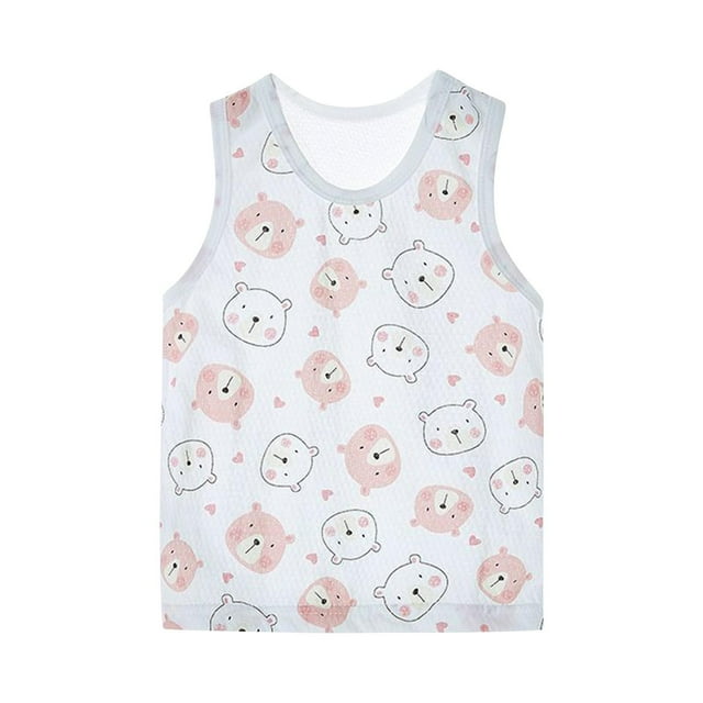 ZACPNCV Girls Tank Tops Sleeveless Racerback Athletic Shirts Cotton Dance Outfit Workout Tops White 9-10 Years