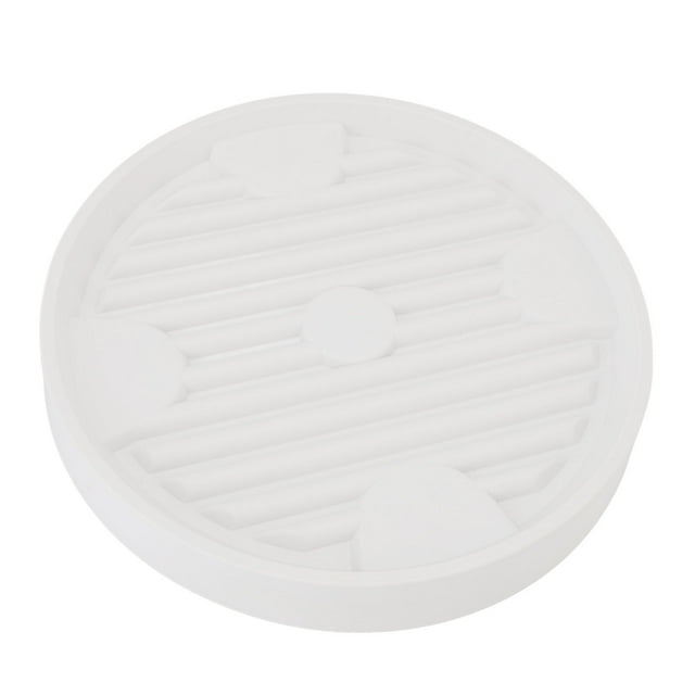 Caddy pour Plantes avec Roues Dissimulées, Déplaceur Rond de Pots de Fleurs Plateau de Plantes Intérieur Extérieur Poupée Palette de Plantes pour la Plantation de Semences