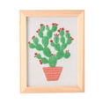 thumbnail image 2 of Cuadros Decorativos DIY plantas bordado trabajo hecho a mano artesanía punto de cruz Kit costura (511116) Tmvgtek embutido en tela, 2 of 9