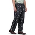 thumbnail image 2 of Unisex Printed Floral Restaurant Print Cotton Men Women Chef Pants Trouser with Draw String for Food Service, Bakers and Culinary Professional Sizde S, 2 of 2