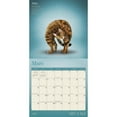 thumbnail image 3 of Chats de Yoga OFFICIEL | 2023 12x24 Inch Square Wall Calendar, 3 of 8