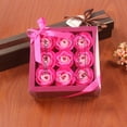 thumbnail image 5 of SUSHANG 9 Rose Soap Flowers Petal Valentine'S Day Gifts Artificial Decor Rose Flower Bath Soap Bouquet, 5 of 9