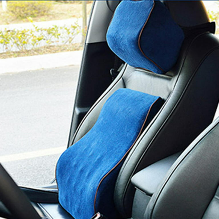 Memory Foam Lumbar Back Support Pillow Back Cushion Home Office Car Seat  Chair
