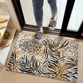 thumbnail image 2 of Animal Print Pattern Door Rugs,Washable Non Slip Door Mats Indoor,Decorative Door Mats,Entry Mat Indoor for Entrance,Bedroom,Kitchen,Bathroom,20"x32", 2 of 6