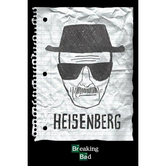 Breaking Bad - Heisenberg Sketch Poster by (24 x 36)