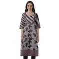thumbnail image 1 of Moomaya Kurti Droit pour Femmes Tunique Indienne Imprimée Kurta Longue, 1 of 6