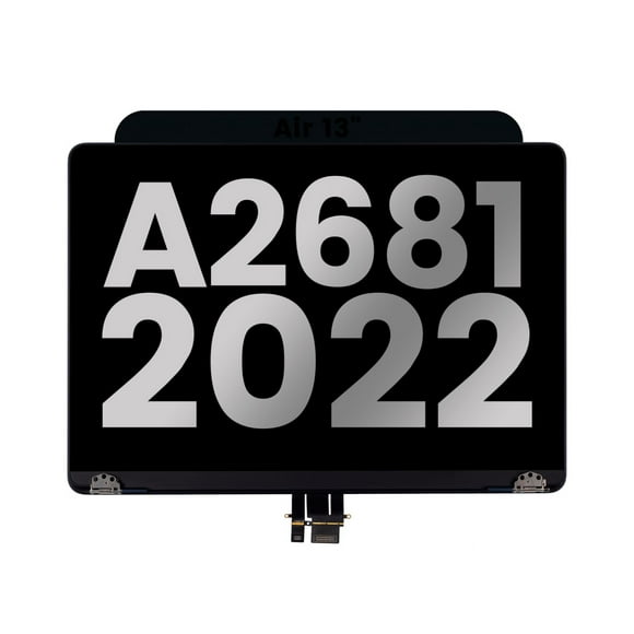 Replacement Complete LCD Display Assembly Compatible With MacBook Air 13"(A2681/Mid 2022)(Used:Grade A)(Starlight)