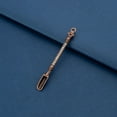 thumbnail image 3 of Boreal Craft Mini Spoons Multicolor Tiny Metal Spoon Mini Spoon Mini Shovel Spoons Pendant Spoon Spoon Necklace Mini Spoon Keychain round Table Place Mats Indoor Kitchen Hard Place Mats for Dining, 3 of 5