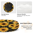 thumbnail image 5 of Iauyy Pet Couch Donut Cat Bed for Indoor Cats/Small Dogs Washable & Machine with Non-slip Bottom Calming Cat Furniture, Sunflower (S), 5 of 8
