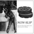 thumbnail image 4 of 2pcs Floor Jack Lift Pad Lifting Jack Disk Rubber Car Jacking Pad Mat Accessory, 4 of 7