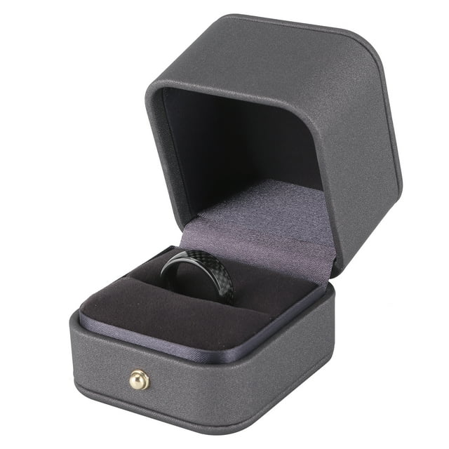 Llavero inteligente para dedo de coche de fibra de carbono con caja compatible con Tesla modelo 3/X/S/Y