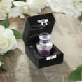 thumbnail image 6 of Reminded Small Cremation Keepsake Urn for Human Ashes, Lavender and Silver Miniature Memorial Urn with Velvet Case, 6 of 6