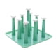 thumbnail image 1 of Bewildely Rejilla de secado de vidrio para todo el cuerpo, lavable para tazas, organizador de secado de vidrio fácil de limpiar, rejilla de Almacenamiento y organización del hogar verde claro, 1 of 6