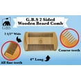 thumbnail image 6 of G.B.S Beard Oil, Beard Growth Oil, Beard Brush and Pocket Sized Beard Styling Comb, 6 of 6