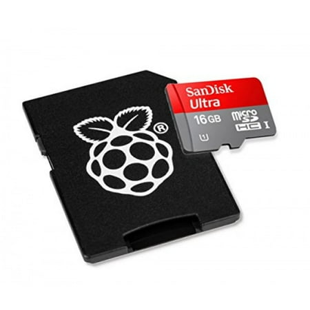 Raspberry Pi 16GB Preloaded (NOOBS) SD Card ... (Best Memory Card For Raspberry Pi)