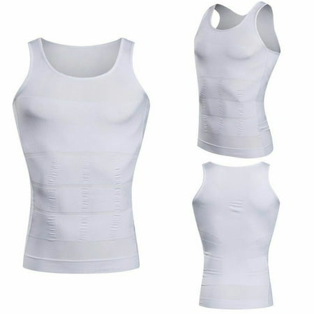 

Men Slimming Body Firm Tummy Belly Control Shaper Vest Undershirt Magic Trimmer sleeveless tops