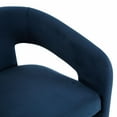thumbnail image 7 of SAFAVIEH Couture Roseanna Modern Velvet Solid Accent Chair, Dark Grey, 7 of 7
