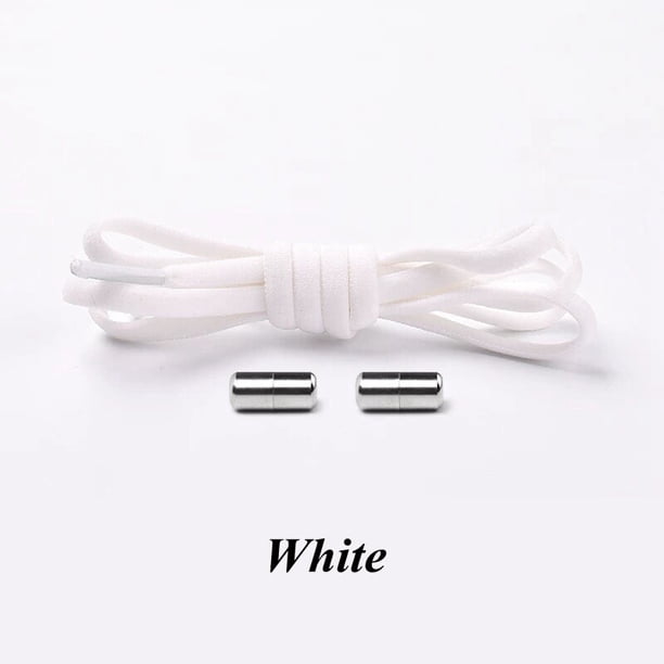 Cordones elásticos redondos Sin cordones Cordones de zapatos para niños y adultos Zapatillas de deporte Cordones rápidos Zapatos Envío directo al por mayorEstados Unidos Gao Jinjia LED