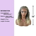 thumbnail image 5 of Lyricalhair Box Braided Wig for Black Women 18" Hand Braids Lace Front with Baby Hair Wigs Micro Twist Cornrow Braid Synthetic Hairpiece, 5 of 5