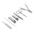 thumbnail image 2 of Manicure Set, Practical Efficient Nail Clipper Set High Hardness 7 Pieces Stainless Steel  For Home Use For Nail Salons, 2 of 8