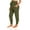Military green, variant on Yawrut Women Pregnant Women High Waist Support Side Pocket Bunched feet Exercise Yoga Pants