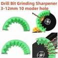 thumbnail image 3 of FABLE- 10In1 Abs Power Drill Bit Sharpener Grinding Attachment For 100 Angle Grinder Us, 3 of 5