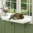Topcobe Cat Window Perch for Indoor Cats, Modern Window Mounted Pet Cat