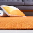 thumbnail image 4 of SAFAVIEH Kilim Patrick Solid Area Rug, Orange, 4' x 6', 4 of 8