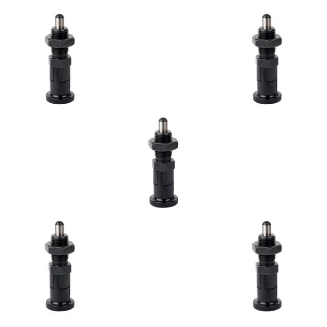 Decodeary Acier Inoxydable Durable Bouton d'Indexation Piston Pin PXYKN8L 5Set de Verrouillage