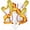 Yellow-bat, variant on Baseball Balloons, 12Pcs Baseball Glove Bat Foil Balloons for Baseballs Party Decorations, Baseballs Foil Balloon for Sports Themed Backdrop Senior Night Baby Shower Birthday Party Decor Supplies